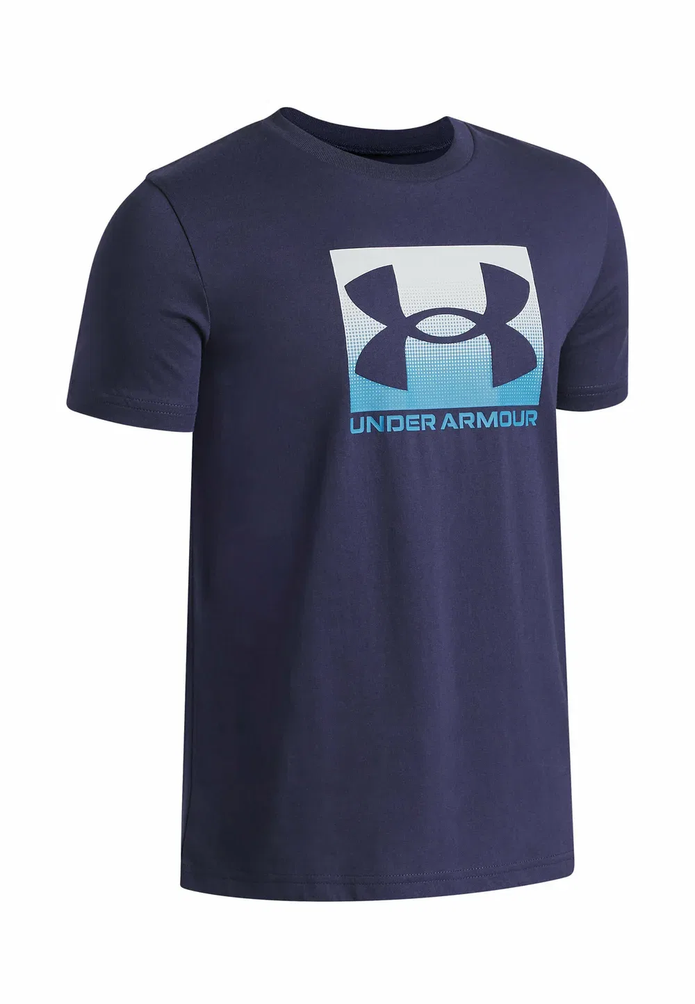 Боксерские виды спорта - спортивная футболка Under Armour, Midnight Navy — фото 3