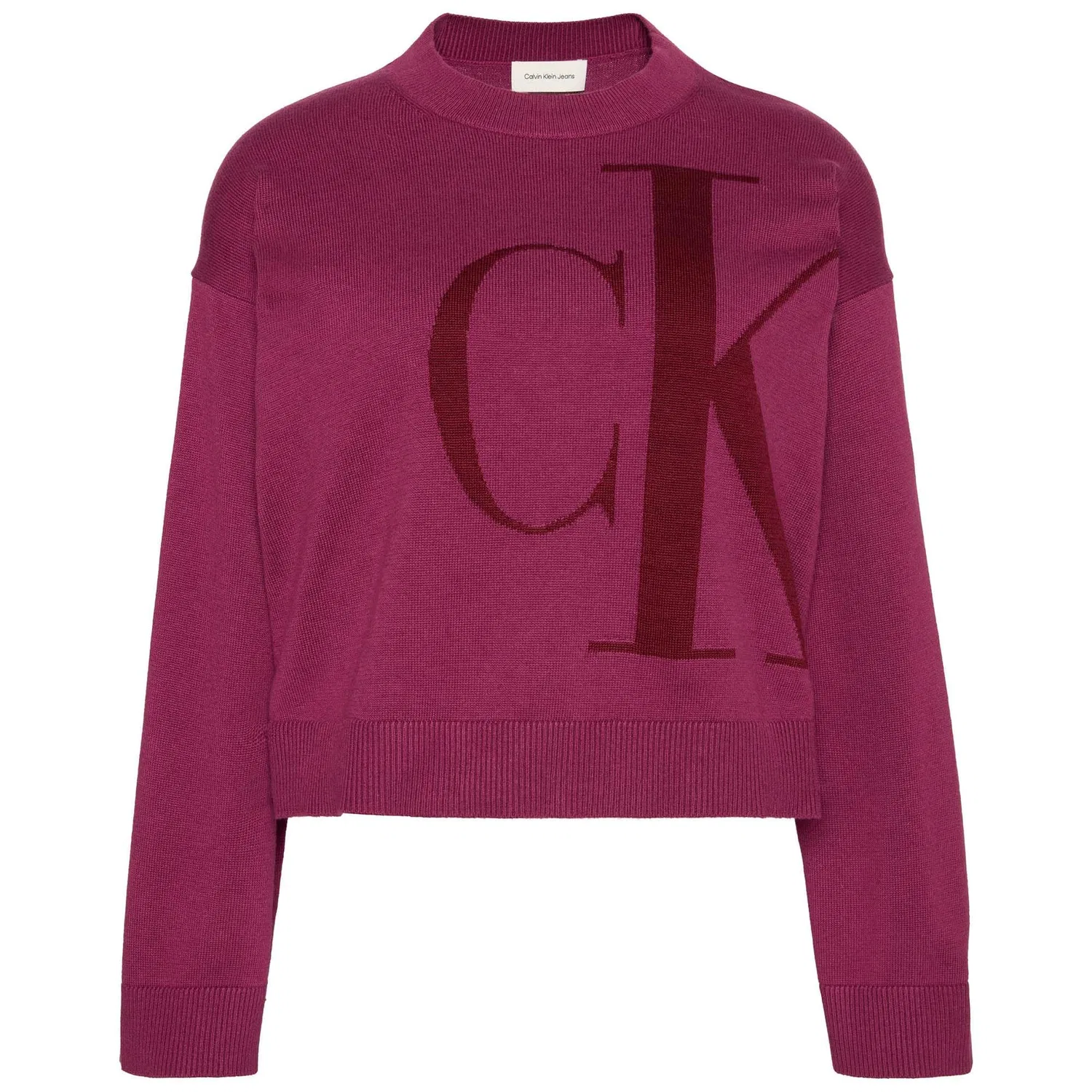 Женский джемпер с длинным рукавом Calvin Klein, Purple (Berry Glaze )