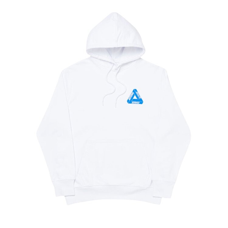 

Толстовка Palace Tri-Donator Hood 'White', белый