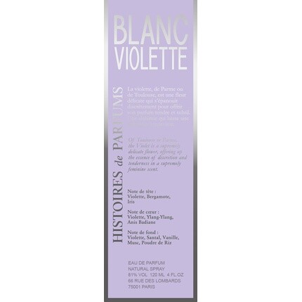 Histoires de Parfums Blanc Violette Eau De Parfum Spray 4 Fl Oz — фото 2