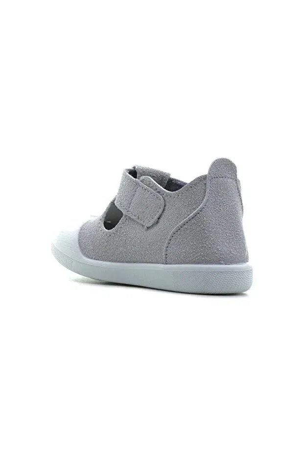 Детские ботинки для ходьбы с липучкой Vicco, Gray — фото 3