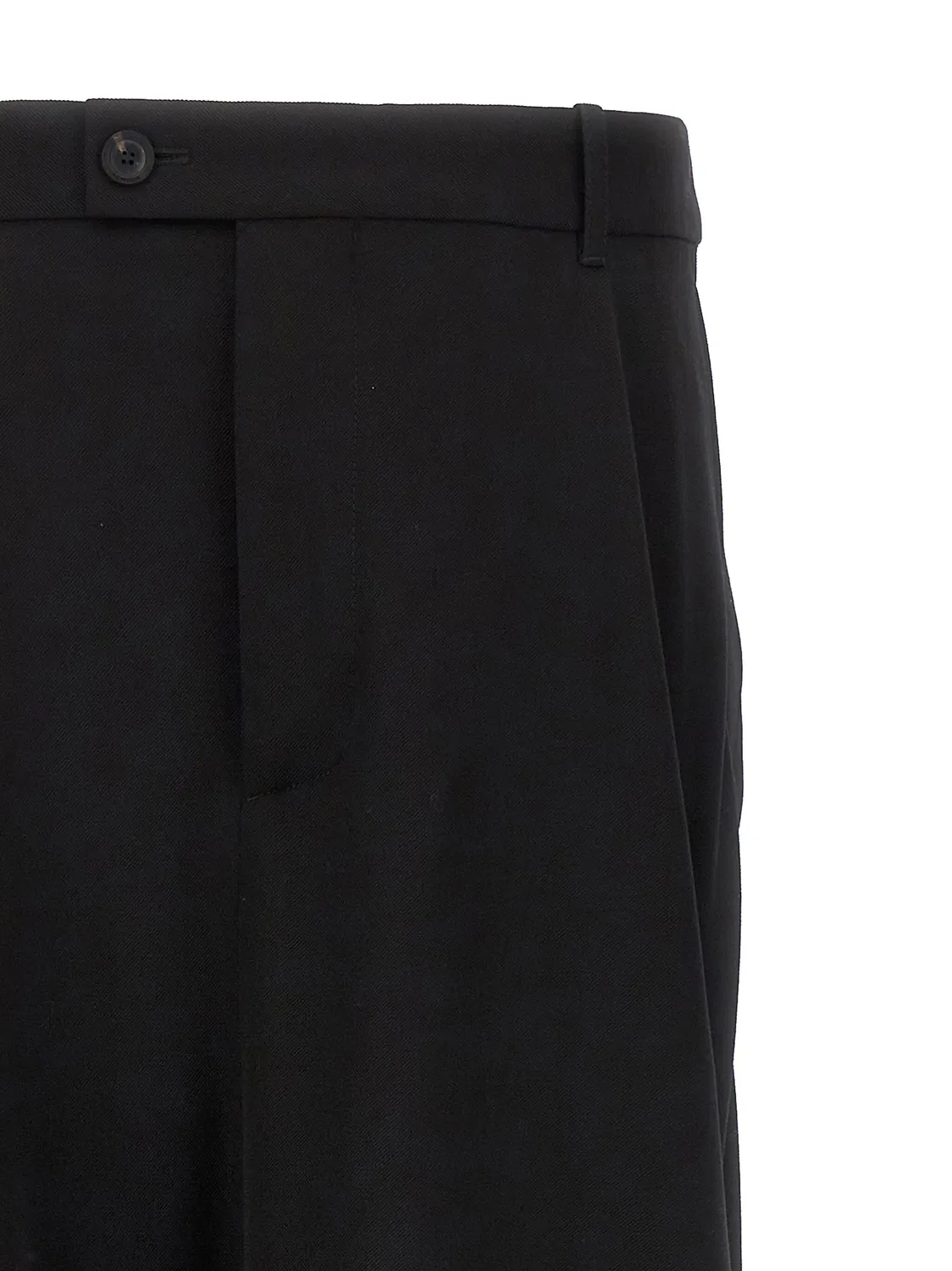 Balenciaga Юбка-макси Godet черная — фото 3