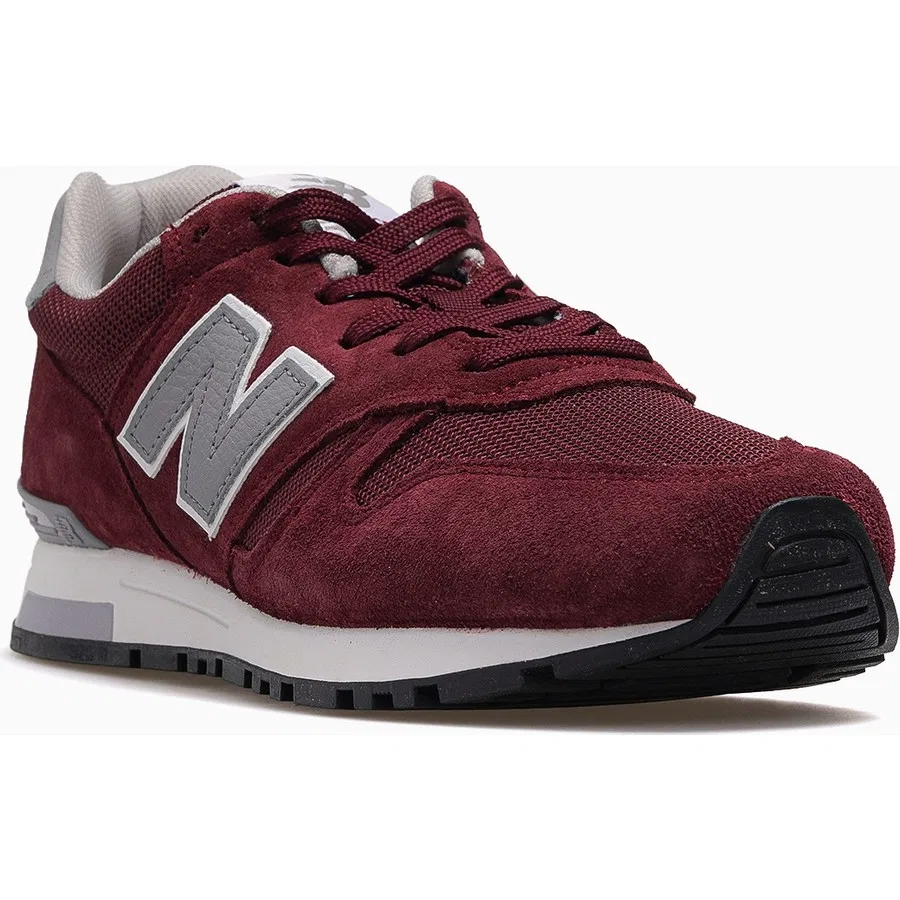 Кроссовки повседневные с шнуровкой New Balance 26Y ML565, Бордовый — фото 4