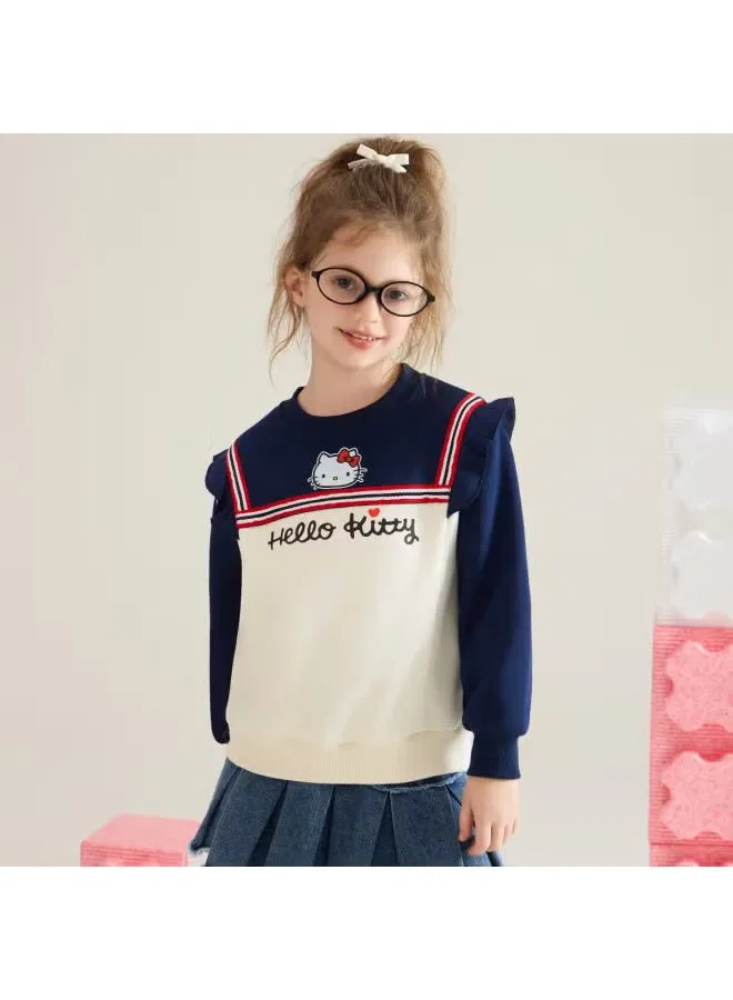 Свитшот с принтом Hello Kitty, цвет — фото 3