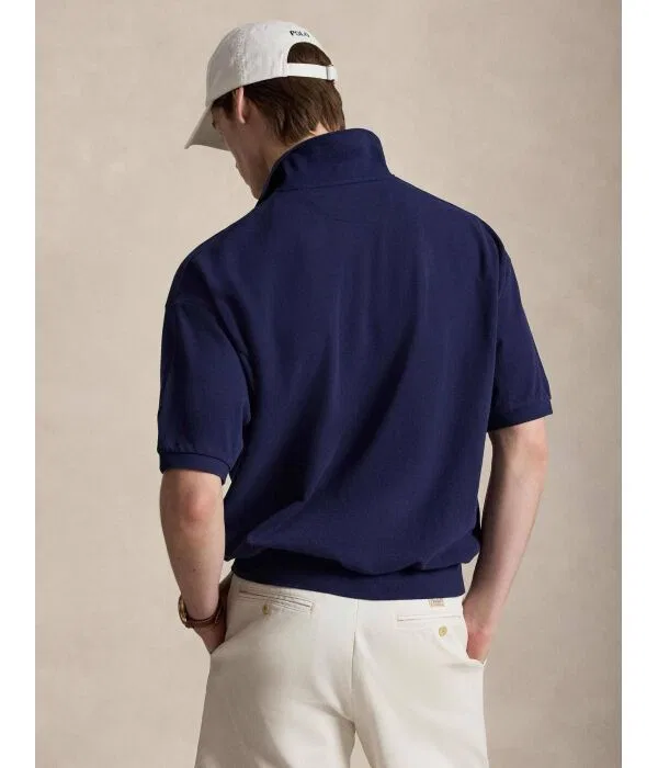Мужское поло свободного кроя Polo Ralph Lauren, Blu Marino — фото 3