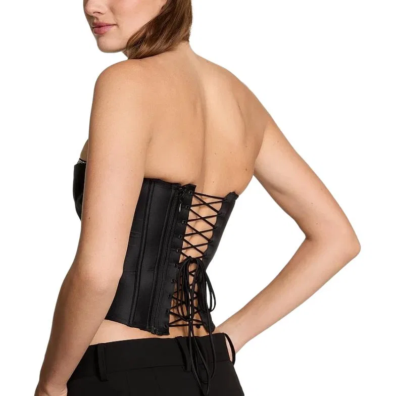 Женское корректирующее белье Victoria's Secret, Цвет Black — фото 3
