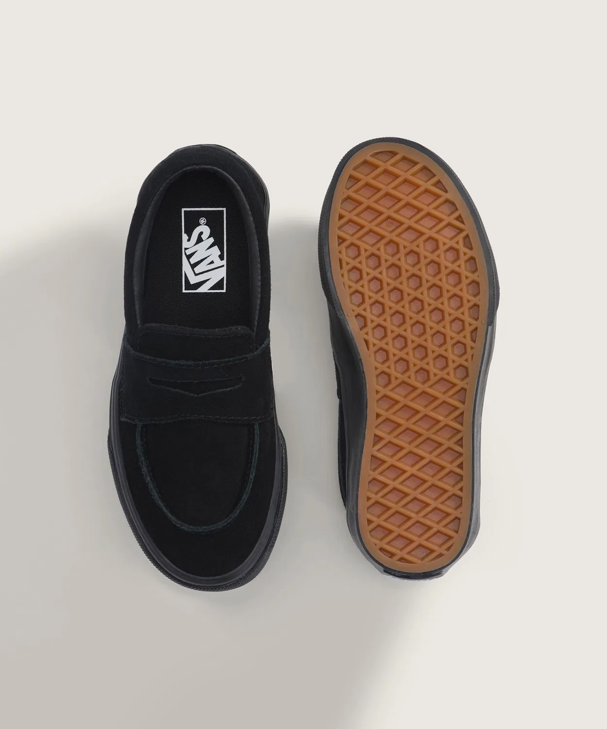 Детские лоферы с принтом Loafer 53 VANS, Black — фото 3