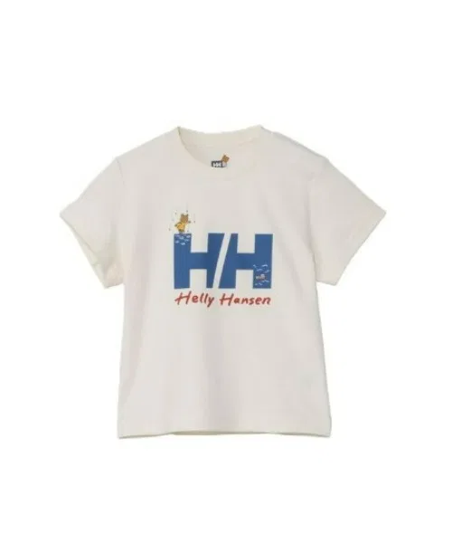 Детская футболка с коротким рукавом и принтом Helly Bear HELLY HANSEN, Green — фото 3