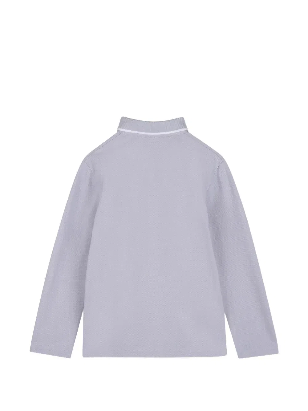 Рубашка поло с длинными рукавами и логотипом Boss Kidswear, фиолетовый — фото 2