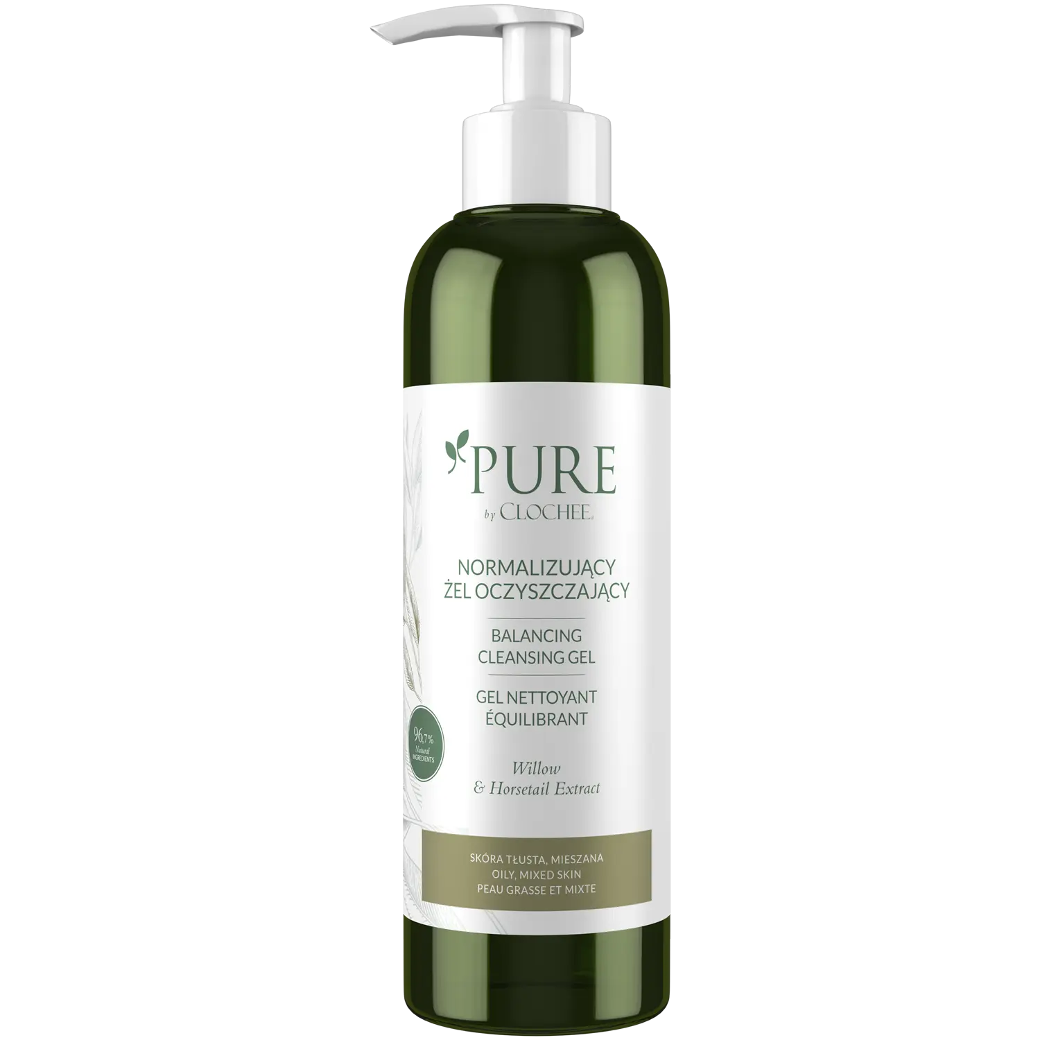 

Pure By Clochee Гель для умывания нормализующий для лица, 200 мл