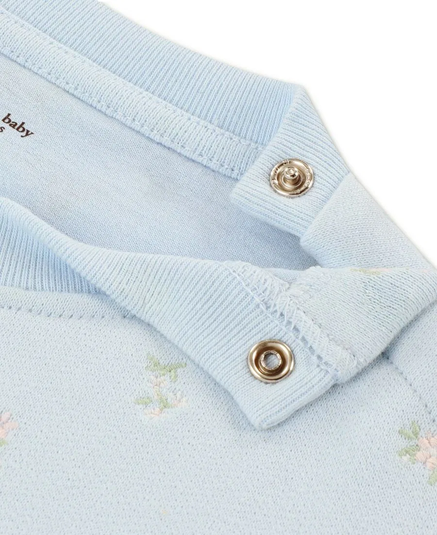 Комплект из футера с вышивкой, 2 предмета abercrombie kids, Ice Water — фото 3