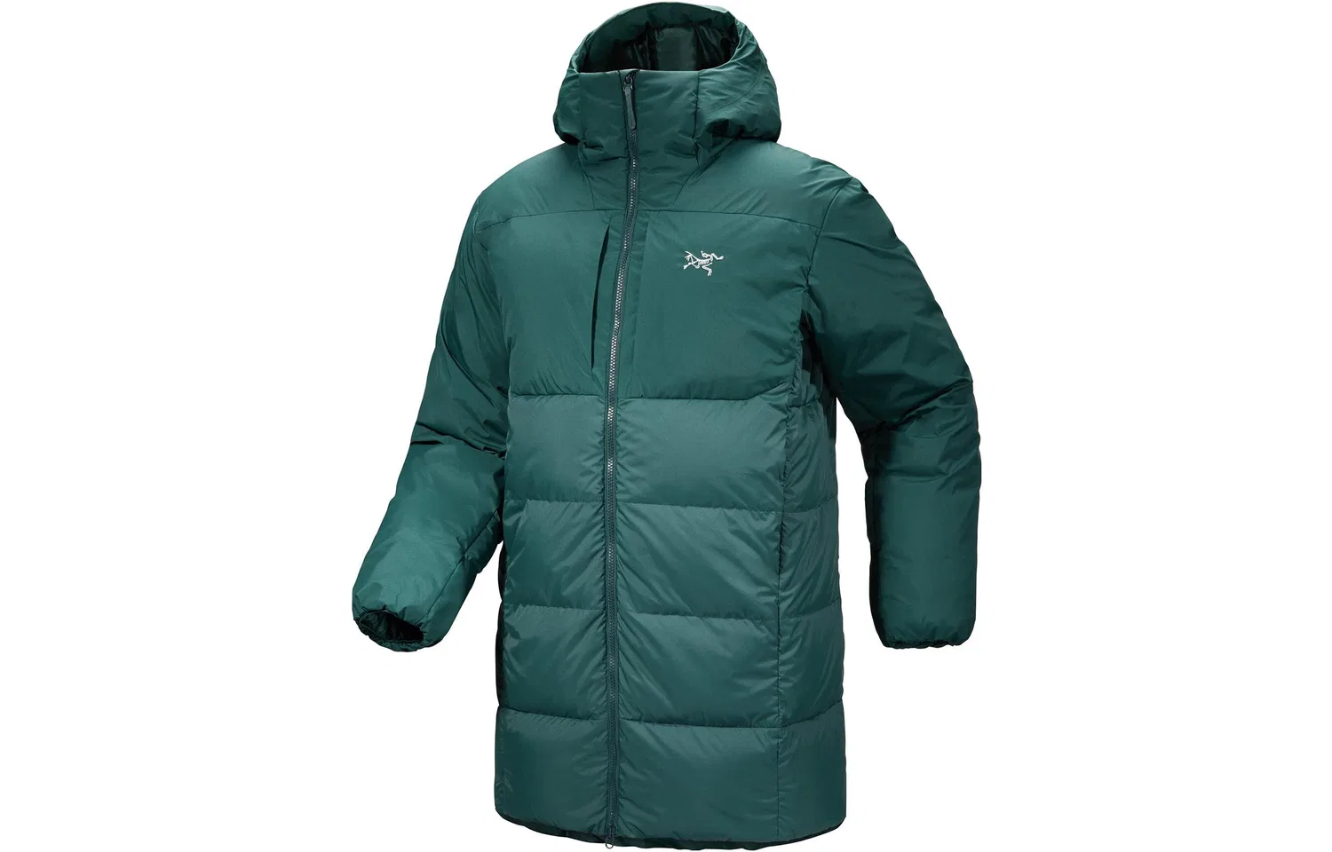 Мужская зимняя куртка с наполнителем из пуха Thorium SV, Arcteryx, Black Sapphire — фото 3