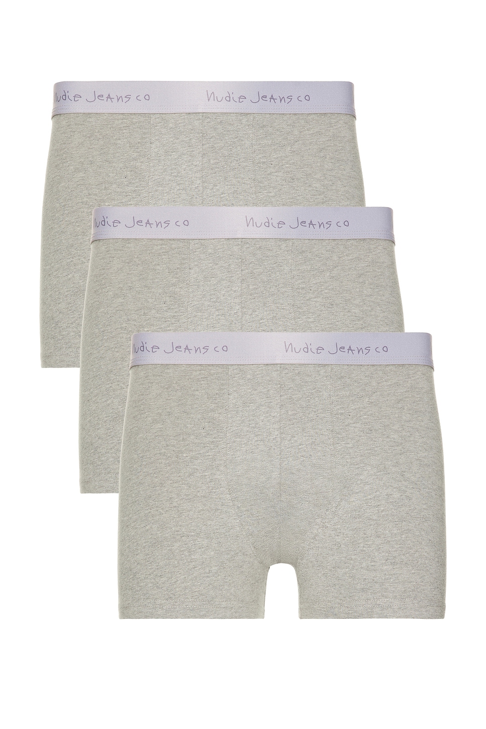 

3 пары трусов-боксеров Nudie Jeans, серый