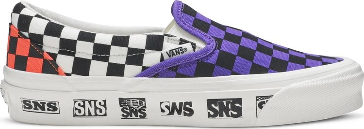 

Кеды Vans Sneakersnstuff x Slip-On LX Venice Beach, фиолетовый