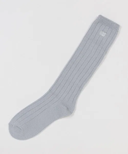 Детские носки с логотипом, модель Color Loose Socks LOVETOXIC, Off White — фото 3