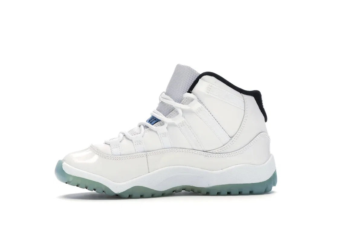 Детские кроссовки Lifestyle Jordan 11 Retro Jordan, White/Legend Blue-Black — фото 3