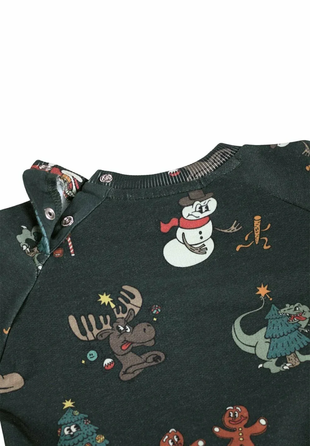 Диск, унисекс - толстовка Molo, Cartoony Xmas — фото 4