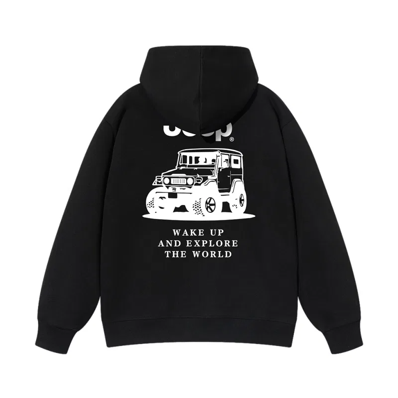 Детский худи Jeep, Черный