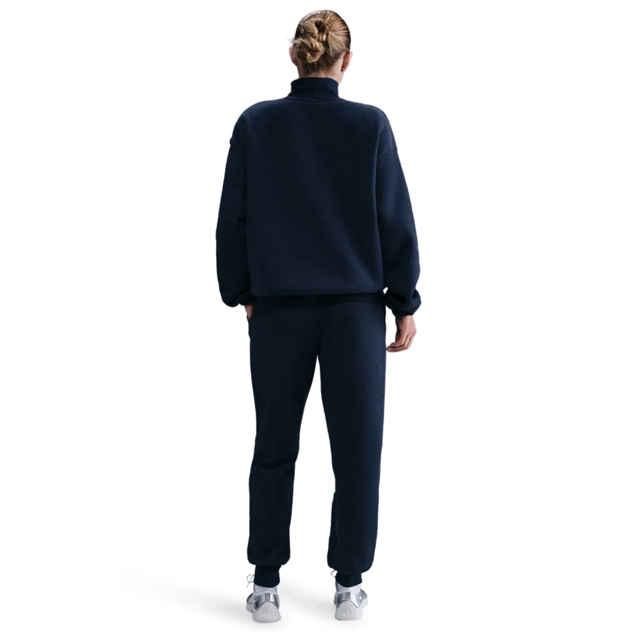Женские брюки Phoenix MR Nike, цвет Midnight Navy/Sail — фото 4