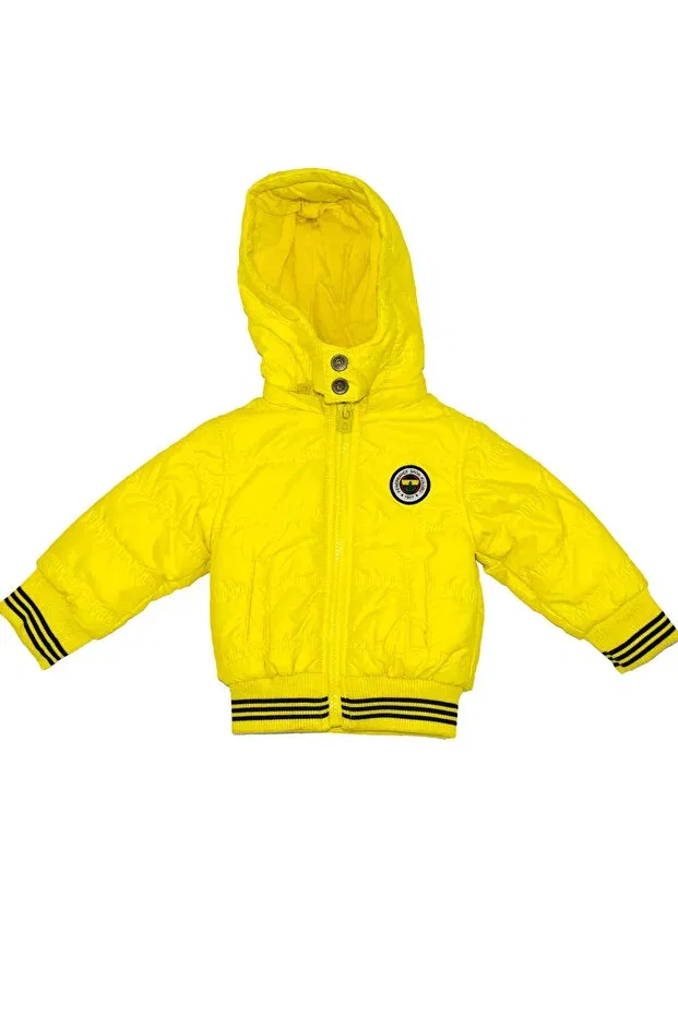 Детское пальто для девочек с принтом Dorelux, Yellow