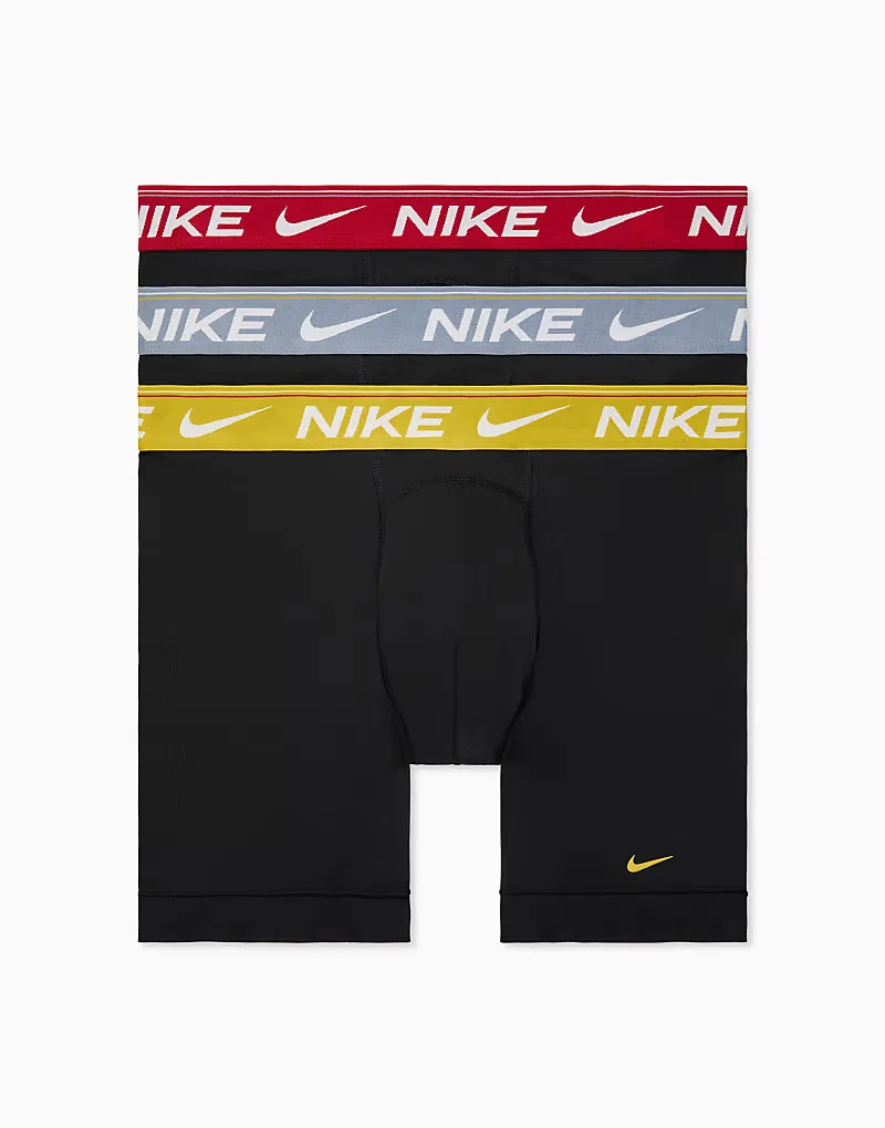 Боксеры-брифы Ultra Comfort 3 шт Nike, черный
