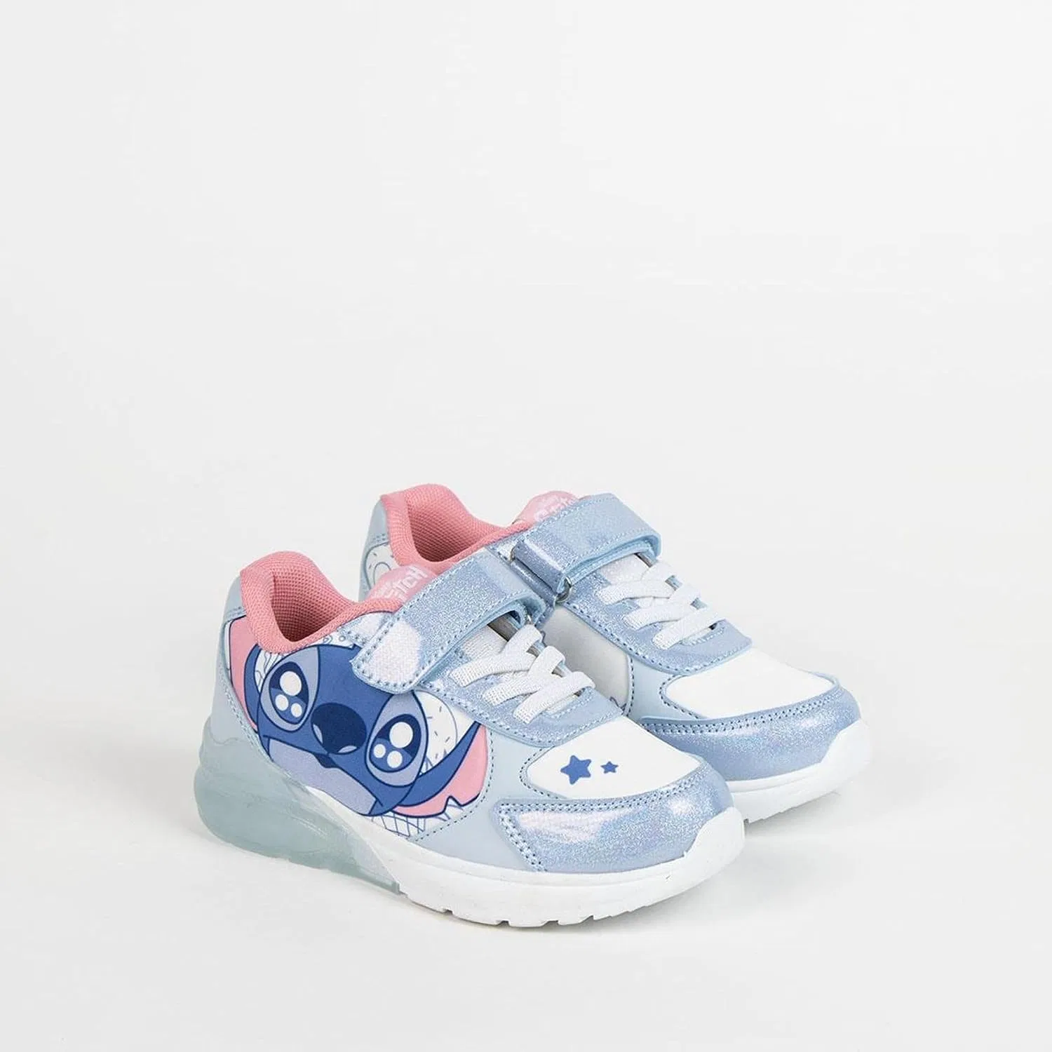 Детские кроссовки для девочек со светодиодной подсветкой CERDÁ LIFE'S LITTLE MOMENTS, Blue — фото 4