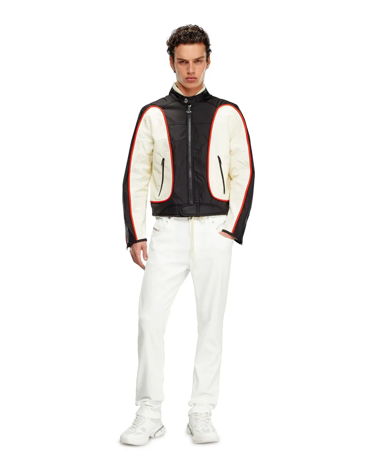 Мужские джинсы regular fit JoggJeans D-Krooley Joggjeans Diesel, Blanco — фото 4