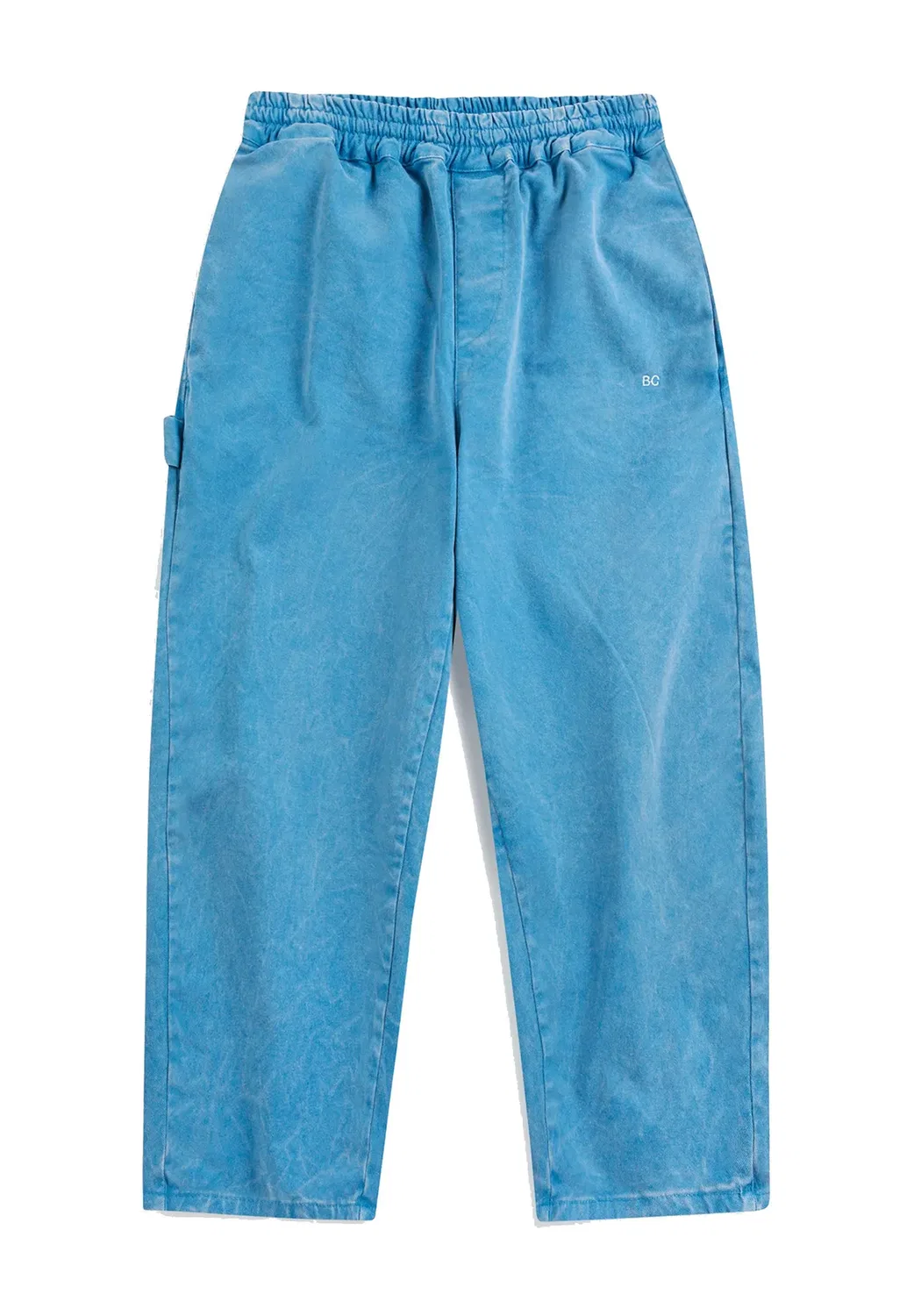 Booo bo choses tag унисекс - прямые джинсы Bobo Choses, Rinsed Denim — фото 3