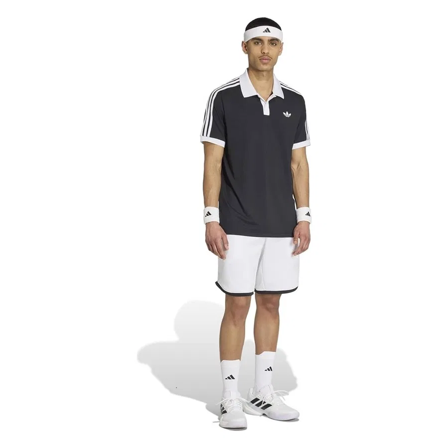 Мужское поло с технологией Climacool Classıcs Polo KY8886 adidas, Черный — фото 4