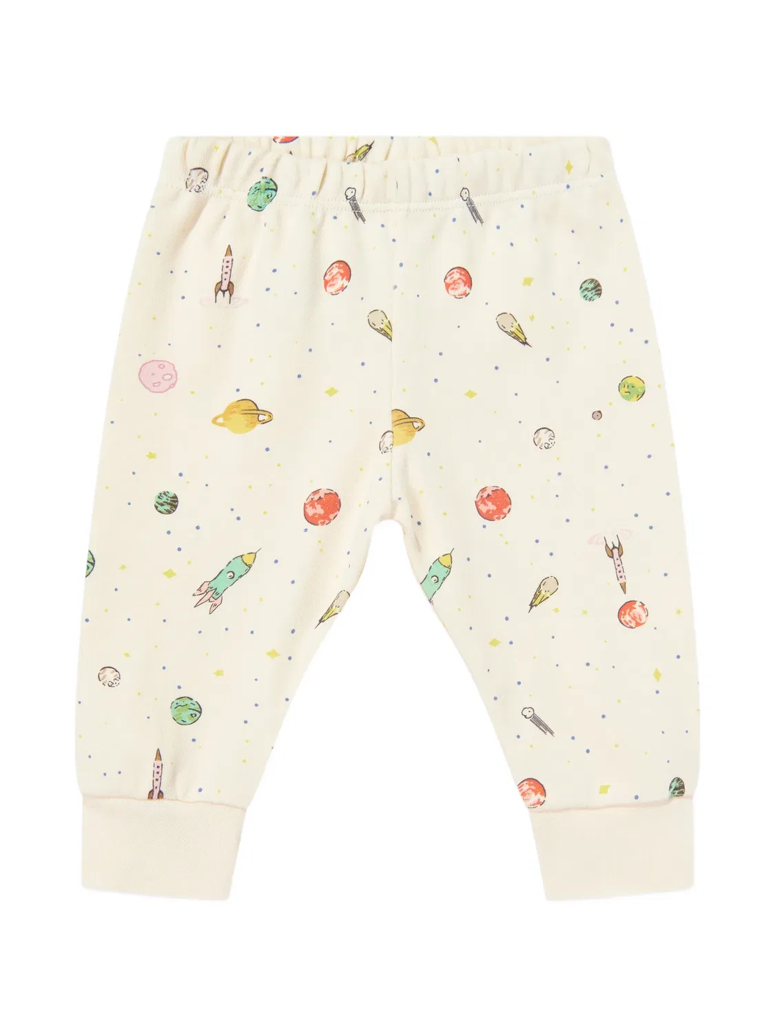 Комплект из топа и брюк с принтом Tiffany Kids, нейтральные цвета — фото 4