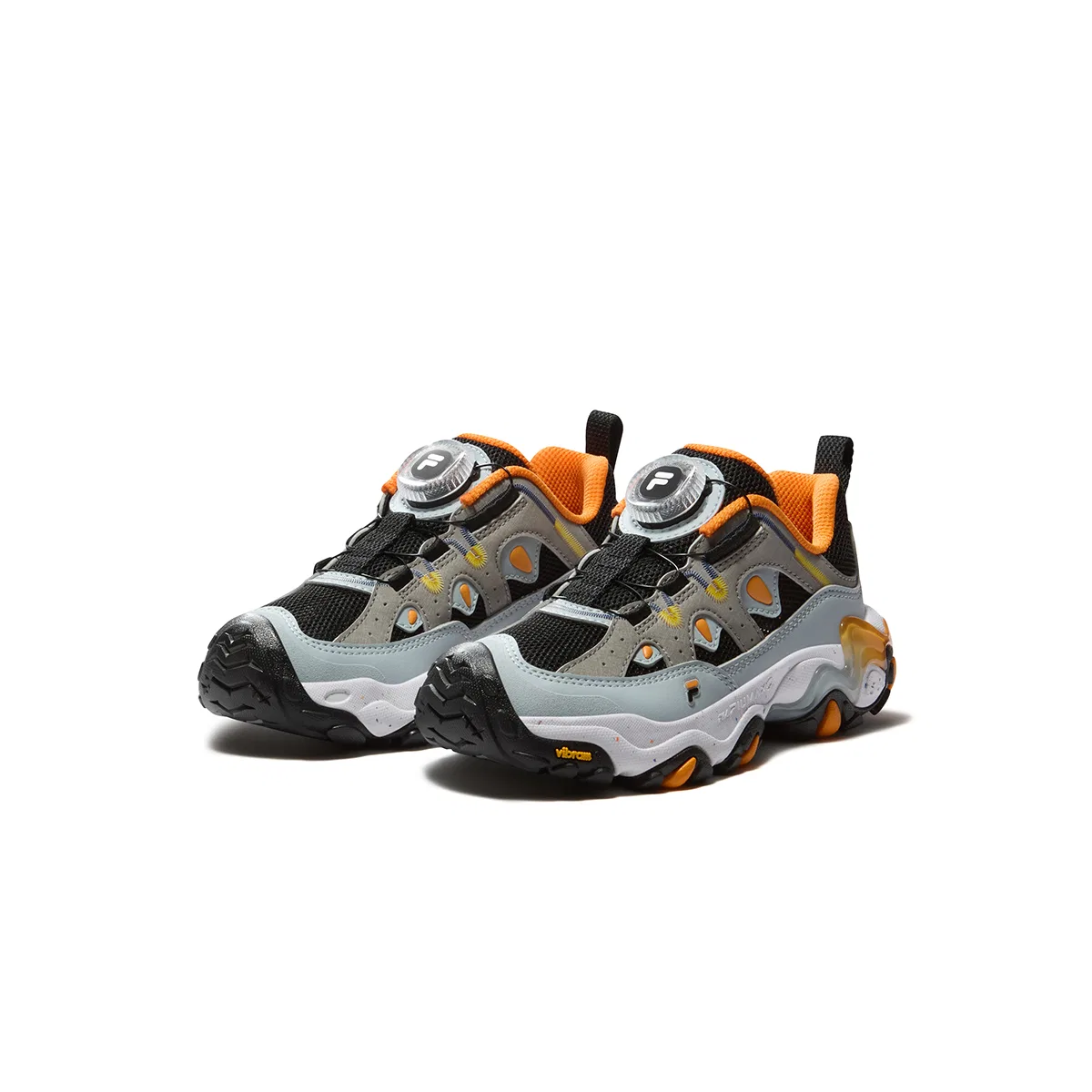 Детские кроссовки для прогулок PERFORMANCE FPF, FILA KIDS, Black Dance Shoes/Pearl Blue — фото 4