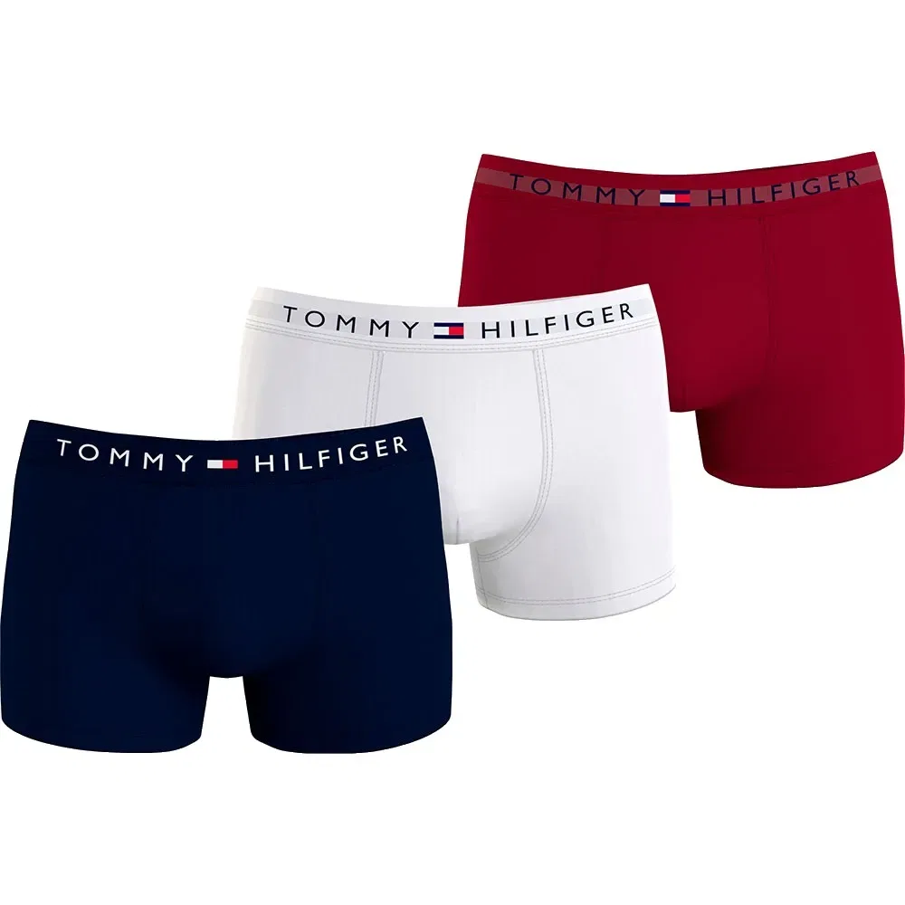 Мужские трусы-боксеры из эластичного хлопка Tommy hilfiger, Multicolor