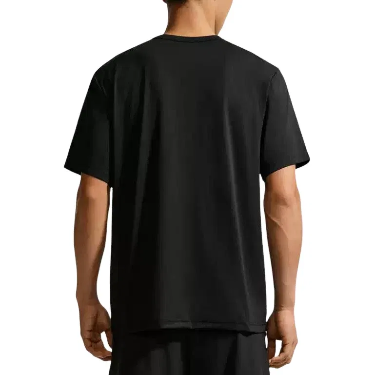 Мужская футболка для тренировок Hyverse Dri-Fit UV Protection T-Shirt 'Black' Nike, черный — фото 2