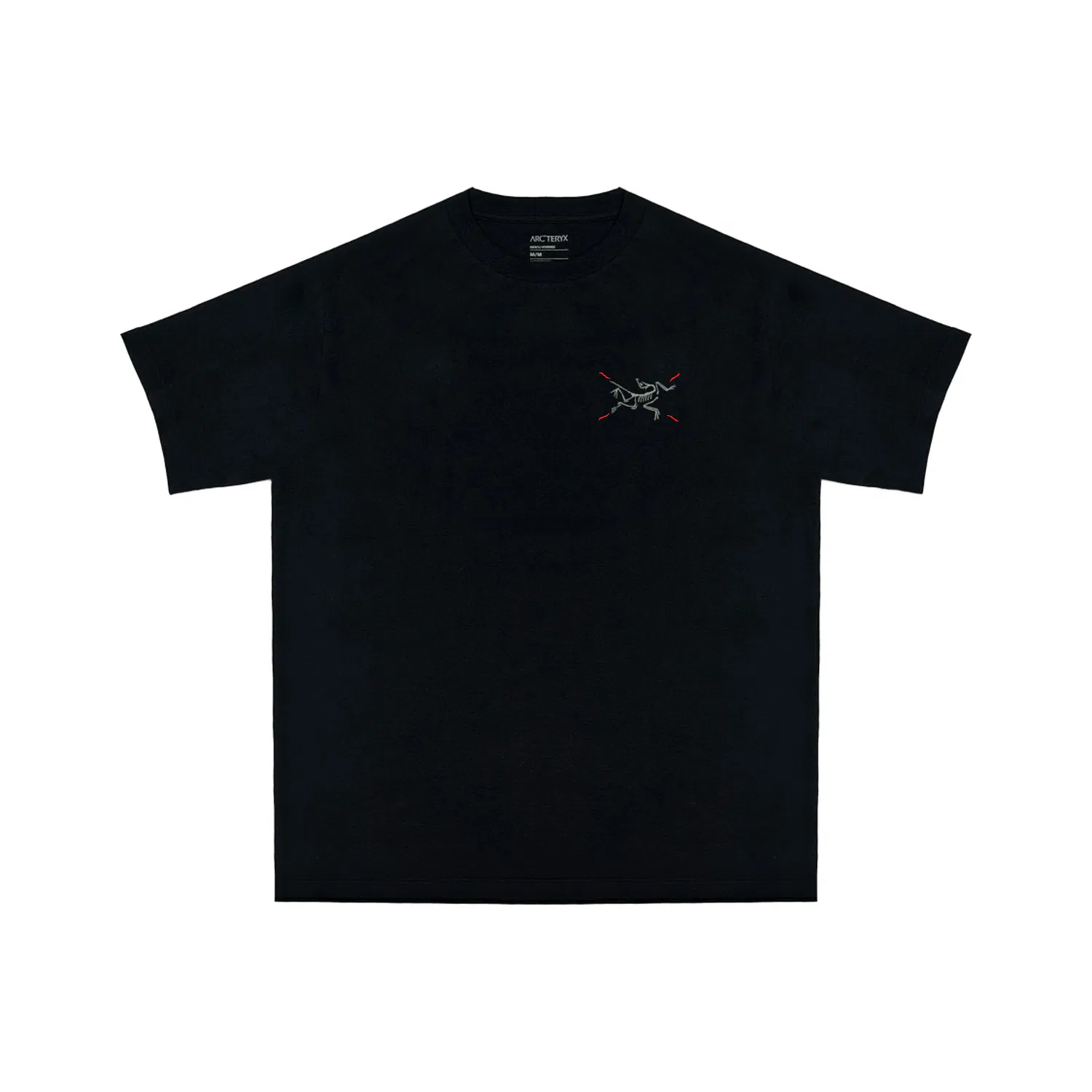 Футболка с круглым вырезом Kragg Unisex, Arcteryx, Black