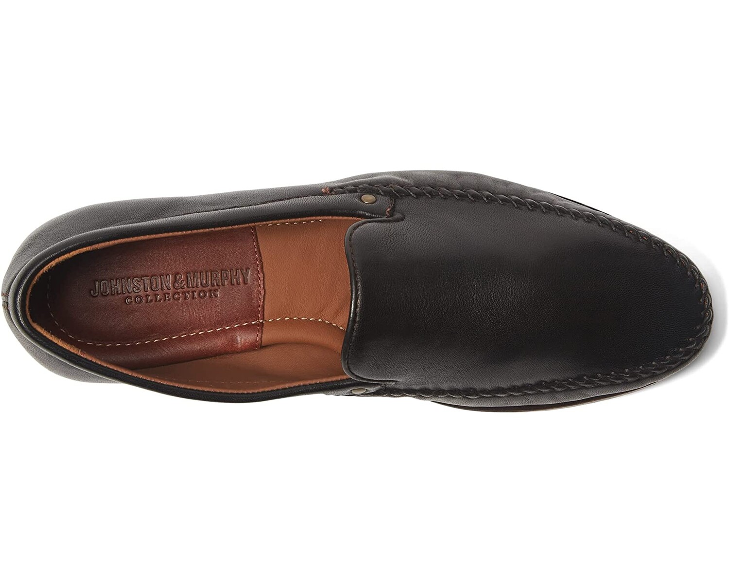 

Лоферы Baldwin Whipstitch Venetian Johnston & Murphy Collection, черный