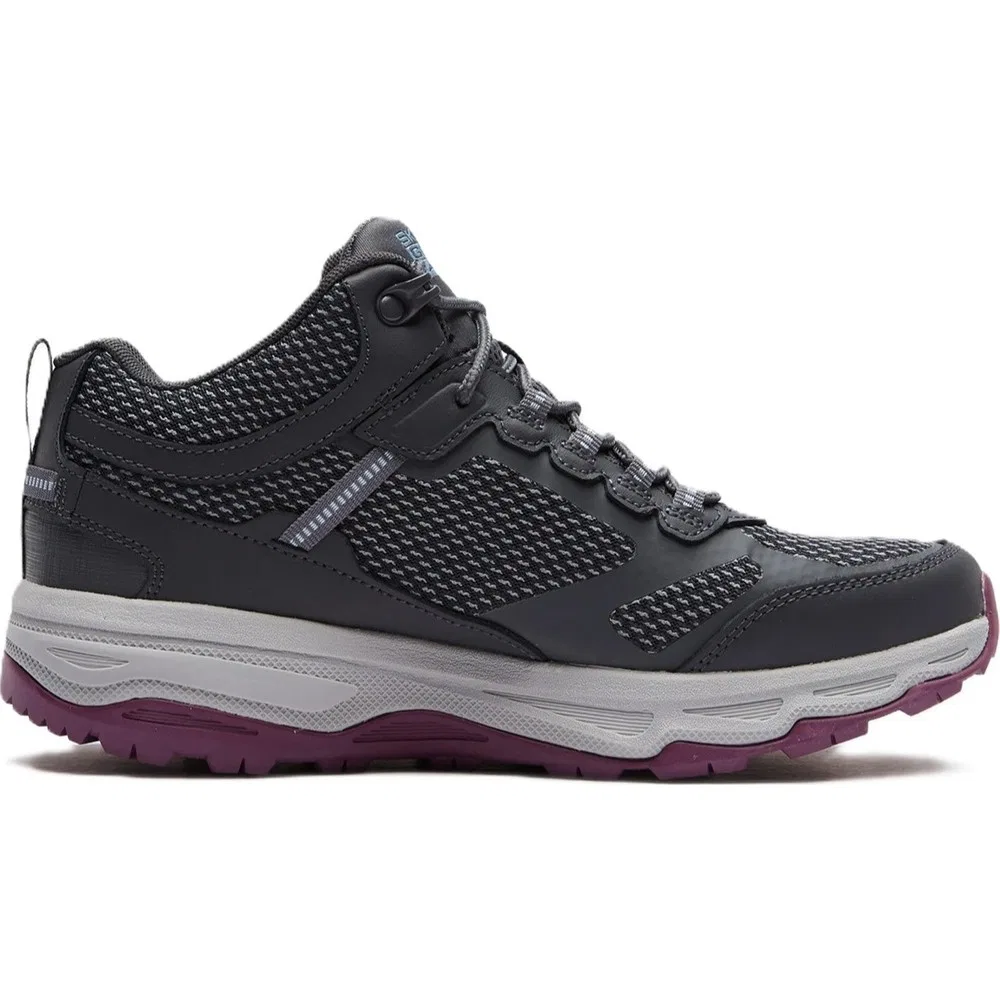 Детские кроссовки Skechers Go Run Altitude-Highly Water Repellend Leather, фиолетовые — фото 2