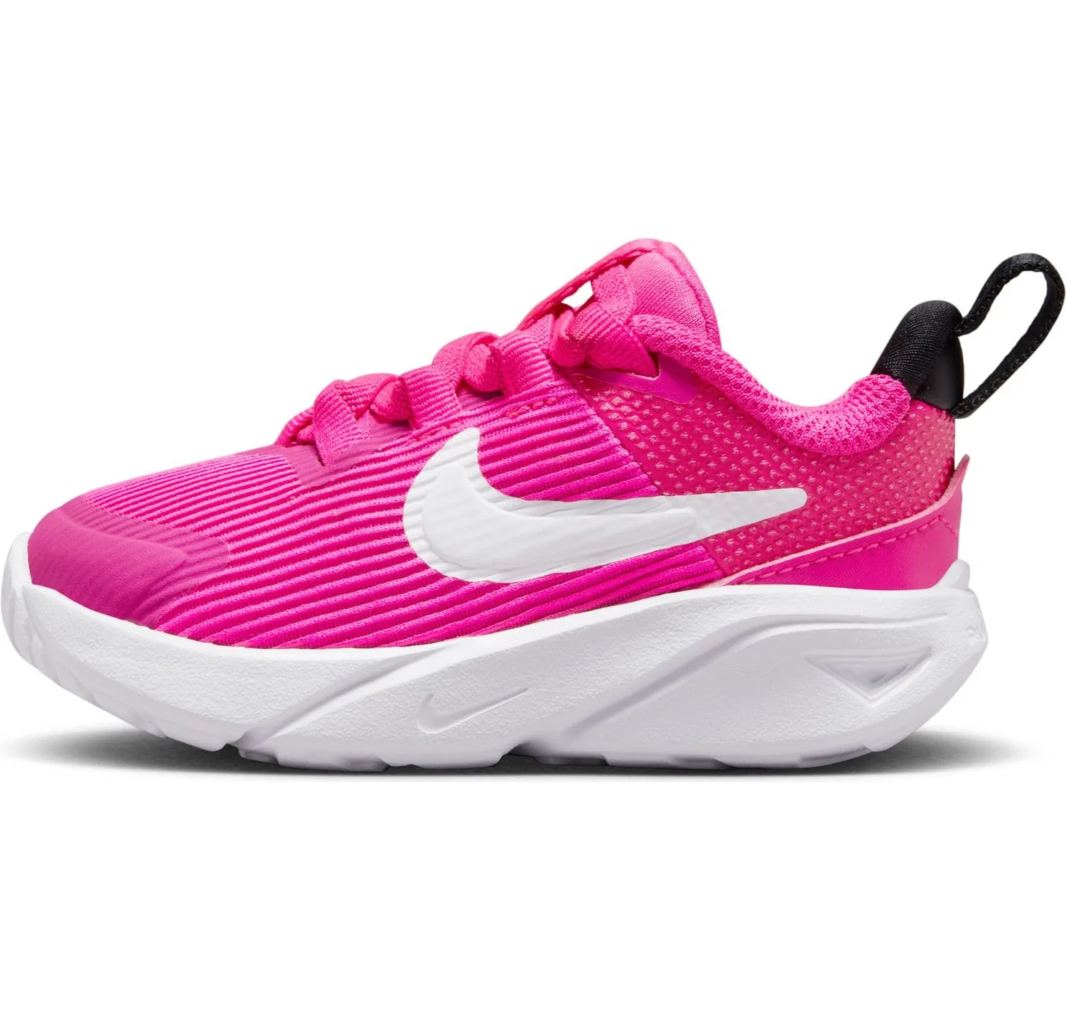 Детские кроссовки для мальчиков с закрытым носком NIKE Star Runner 4 Nn (Td) NIKE, Fierce Pink White Black Playful Pin