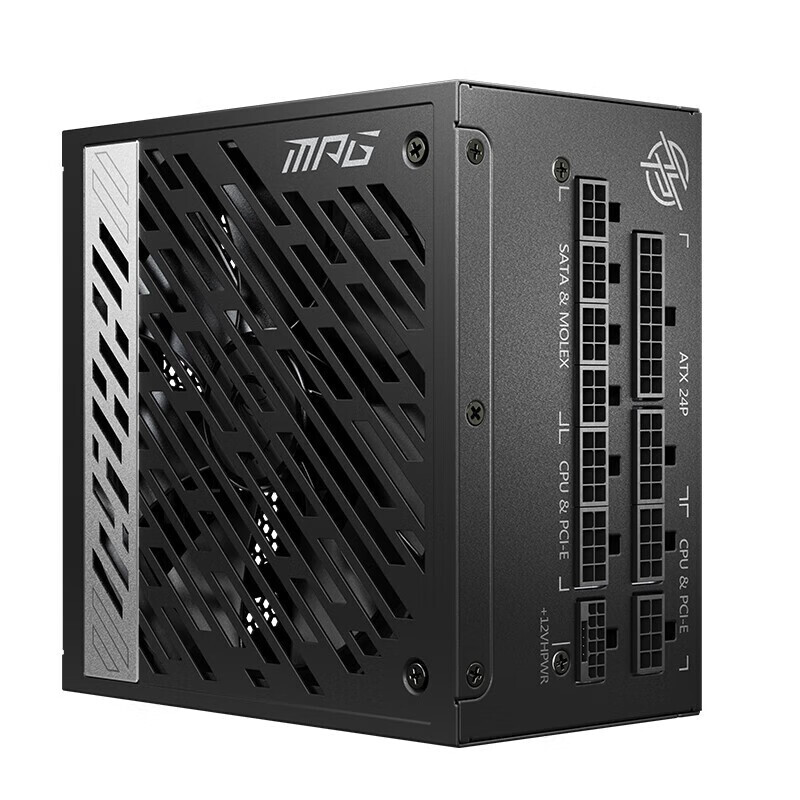 Блок питания MSI MPG A850G PCIE5, 80 Plus Gold, 850 Вт