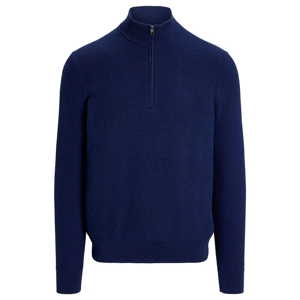 Свитер с полузастежкой Polo Ralph Lauren, синий