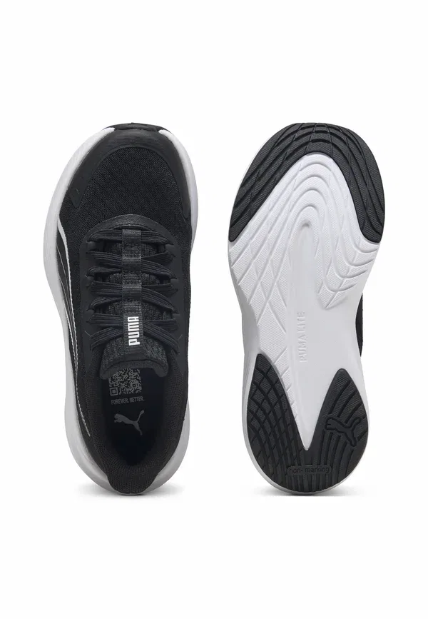 Кроссовки с текстильным верхом Dasher lite sliptech sneakers unisex - trainers Puma, Black-White, белый — фото 3