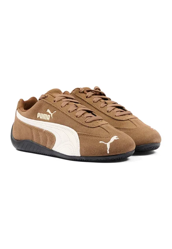 Кроссовки Leather and Textile Speedcat og jr unisex Puma, Haute coffee-frosted ivory — фото 2
