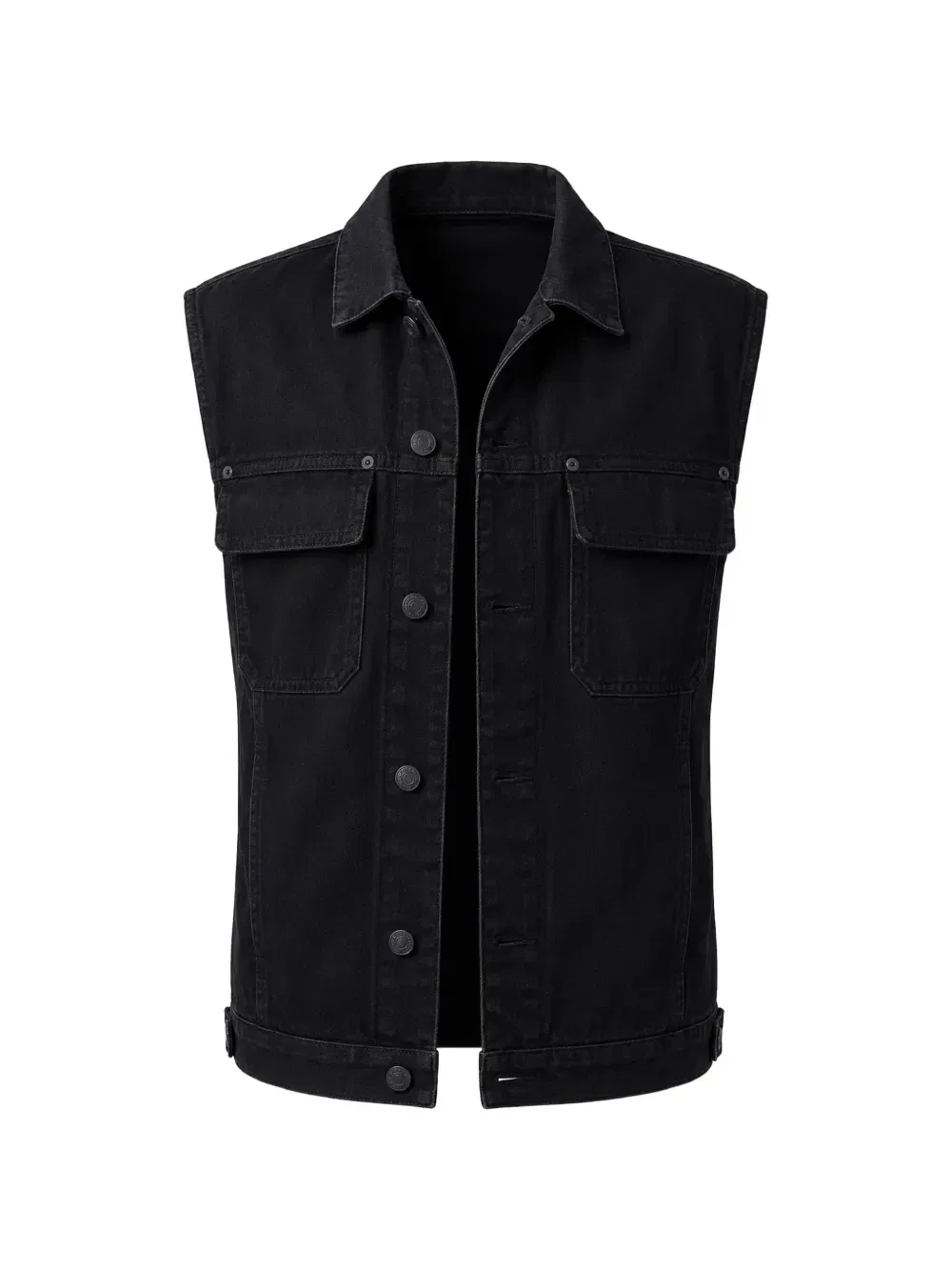 Джинсовый жилет Icon Dsquared2, черный