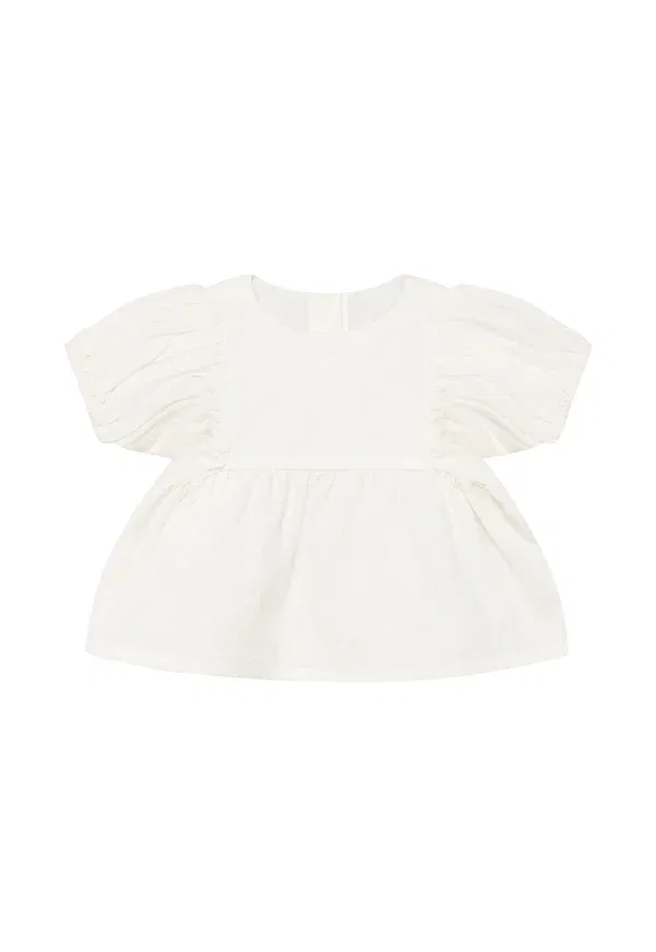 Блуза хлопковая Blouse Noppies, egret, цвет egret
