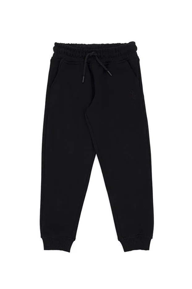 Детские спортивные штаны для мальчиков скинни U.S. Polo Assn., Black — фото 2