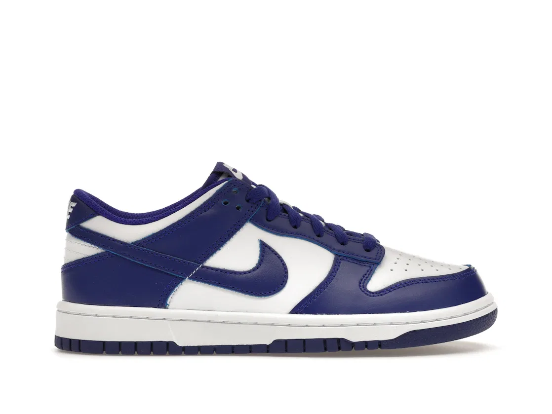 Детские кроссовки Lifestyle Nike Dunk Low Nike, White Concord University Red