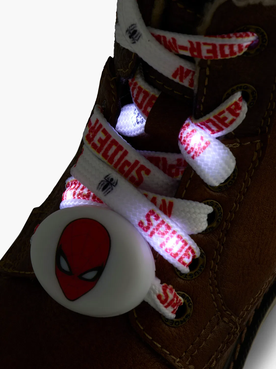 Детские кроссовки с подсветкой Spider-Man, белый — фото 2