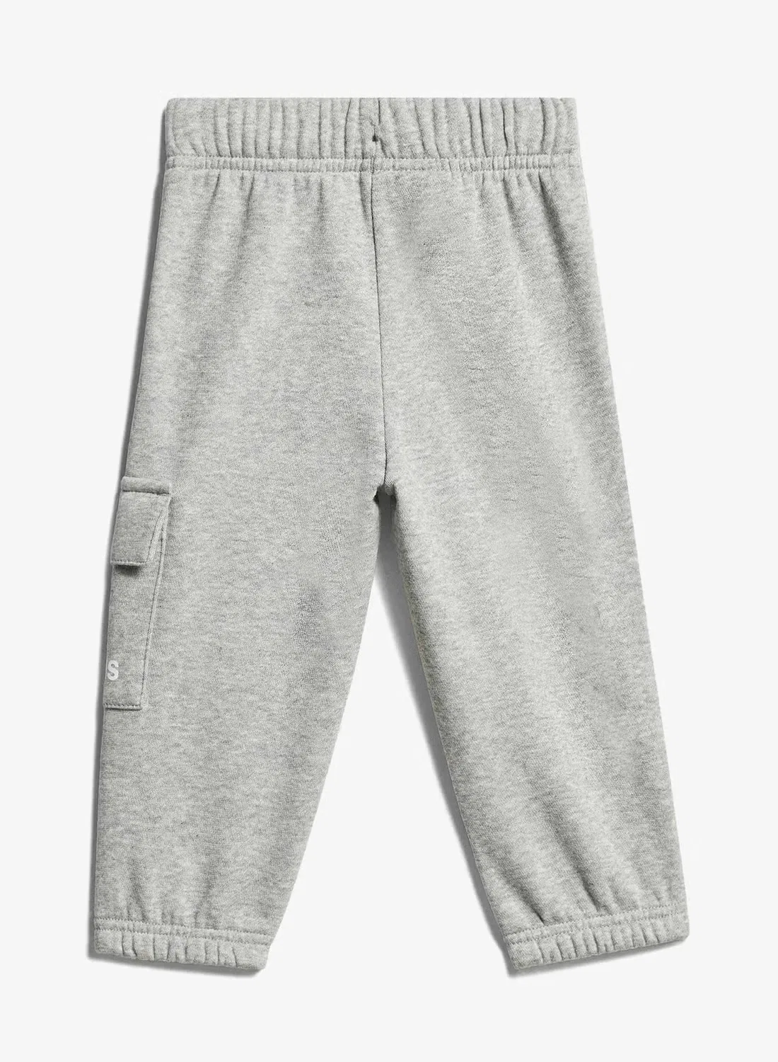 Комплект из футера с мягким флисом Infant Essential Adidas, розовый — фото 4