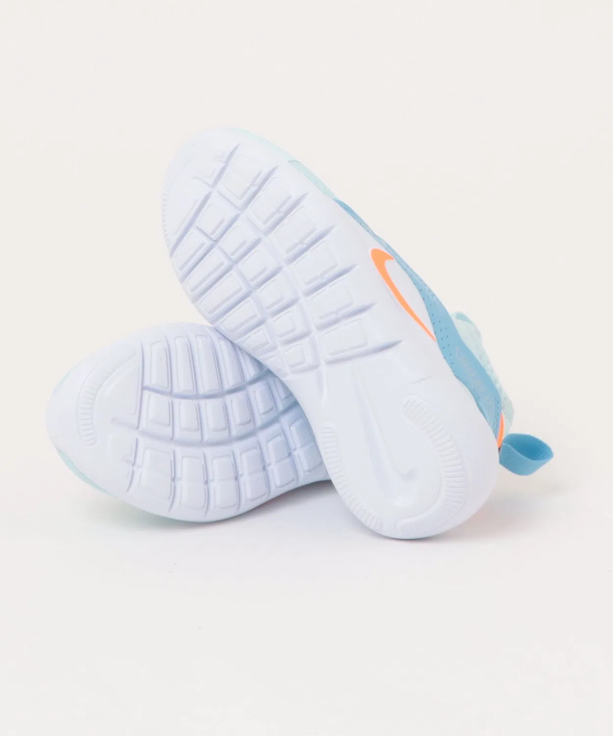 Детские кроссовки с гибкой подошвой NIKE Flex Runner 4 PS, Blue/Tot O — фото 3