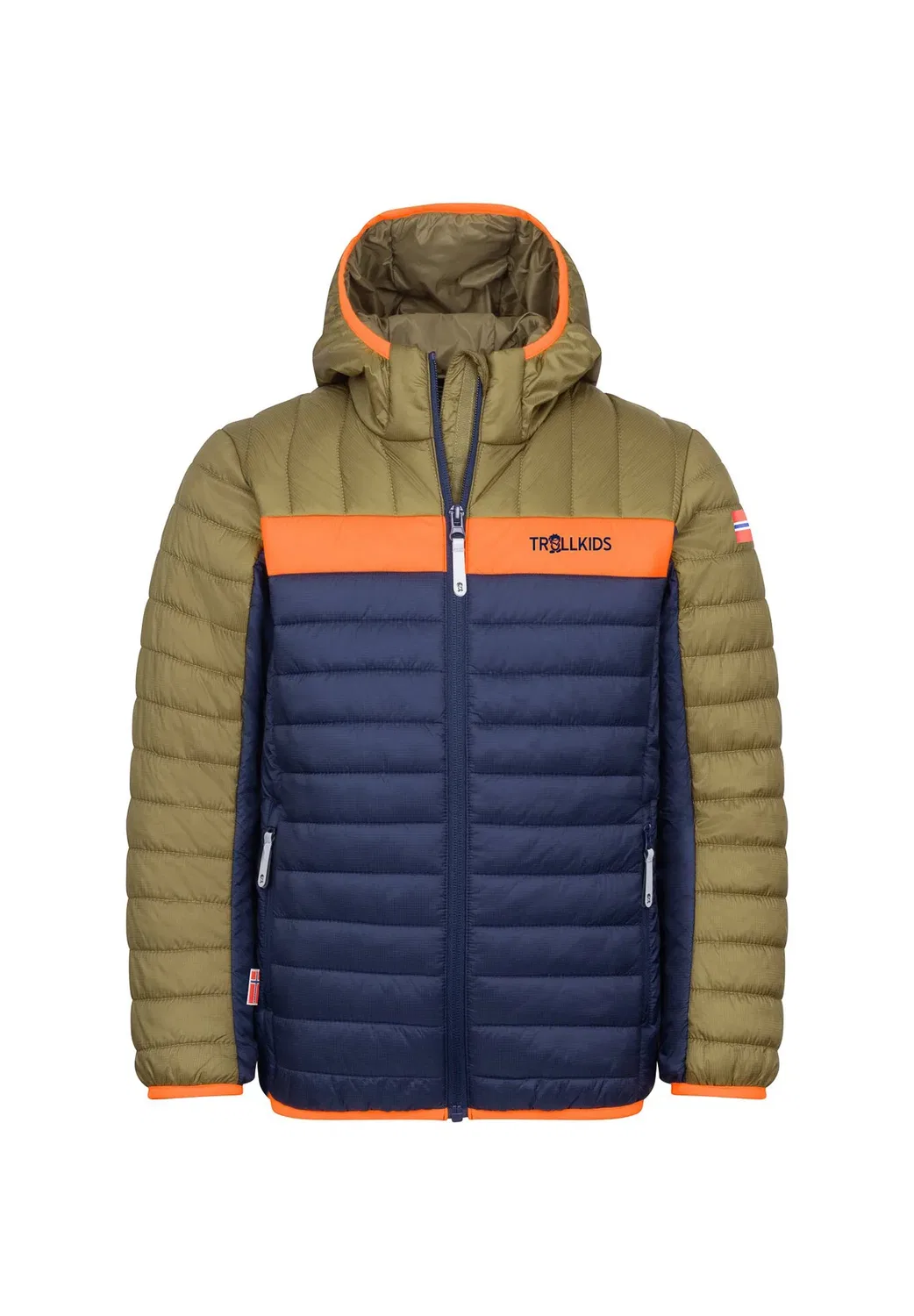 Куртка унисекс Eikefjord для активного отдыха Trollkids, Spruce Green Navy