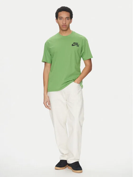 Футболка loose fit Nike, зеленый — фото 2